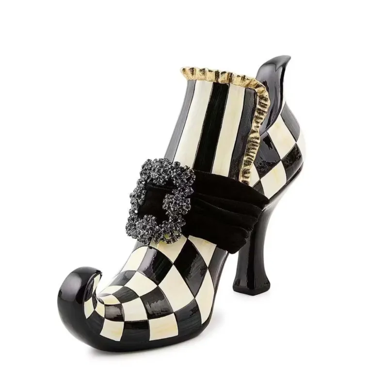 Courtly Check Witch's Shoe by MacKenzie-Childs
