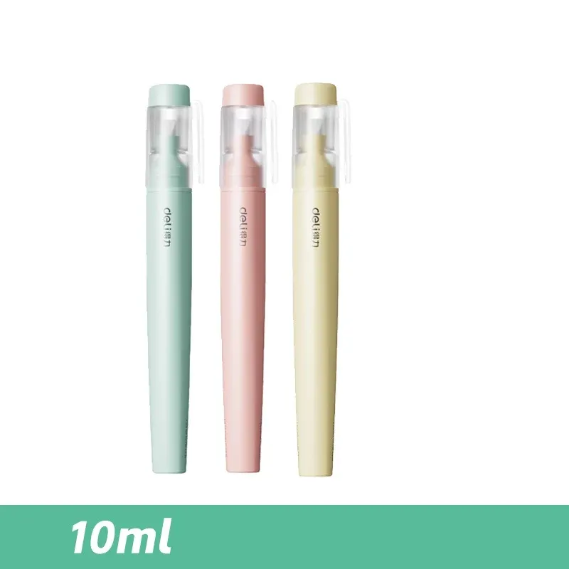 DELI Pen-Style Liquid Glue (10ml/20ml) 3-Color Set