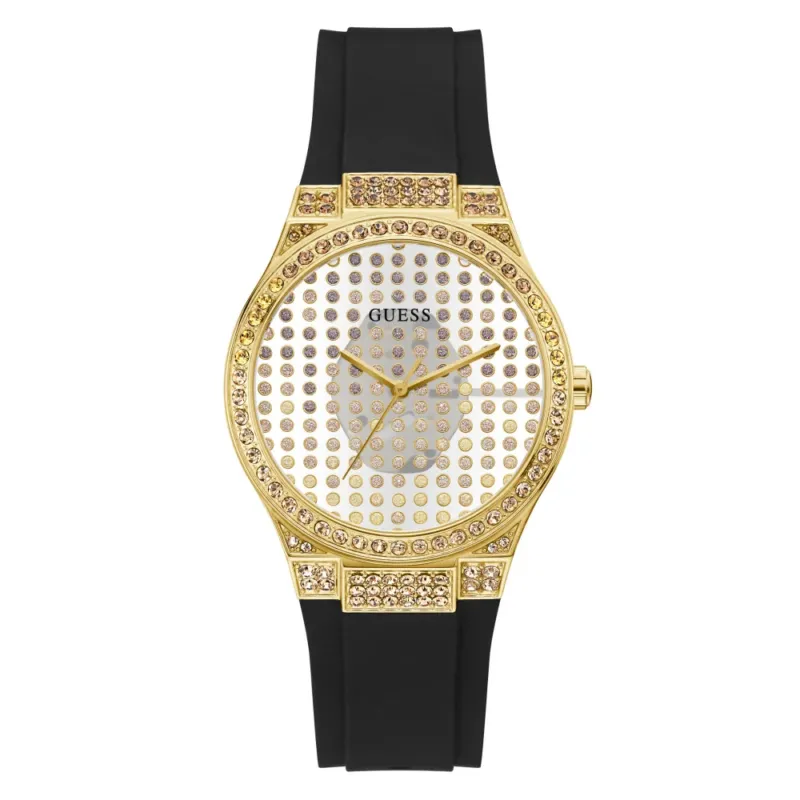 GUESS Damenuhr Radiance Gold Multifunktion