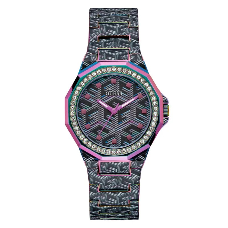 GUESS Damenuhr MISFIT Bicolor Lavendel