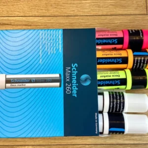 Kreidemarker 5er-Set Maxx 260 5-15mm Schneider - Polly Paper - Umweltfreundliche Schreibwaren