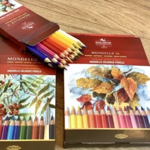 Aquarell-Farbstifte Mondeluz KOH-I-NOOR (Pappetui)° - Polly Paper - Umweltfreundliche Schreibwaren