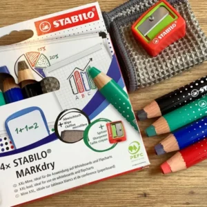 Stabilo Whiteboard MARKdry 4 Farbstifte