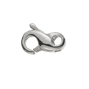 Karabiner Weissgold 750 8-er Form 10x5mm
