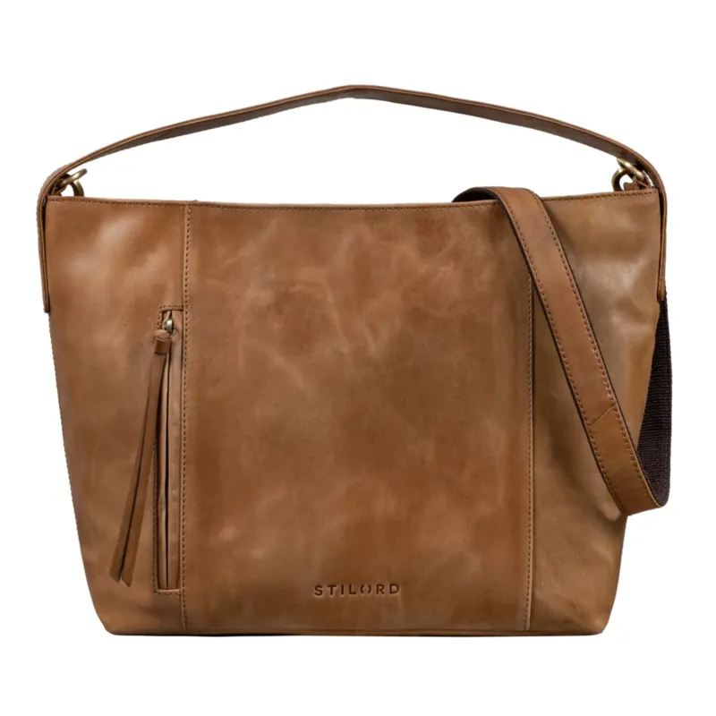 B-WARE "Marilyn" Shopper Damen Groß Leder