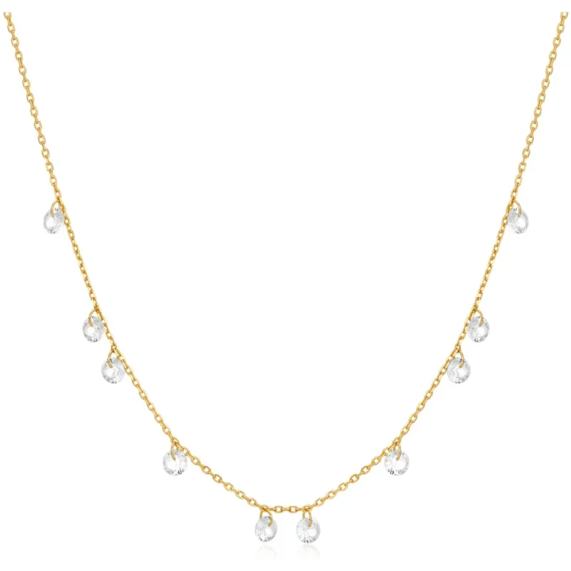 Ania Haie Halskette Starlit Drops 925 Silber