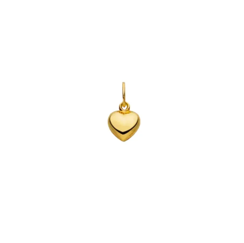 Herzanhänger 18 Karat Gelbgold 750 - 6x6 mm - 1156.05823/0002