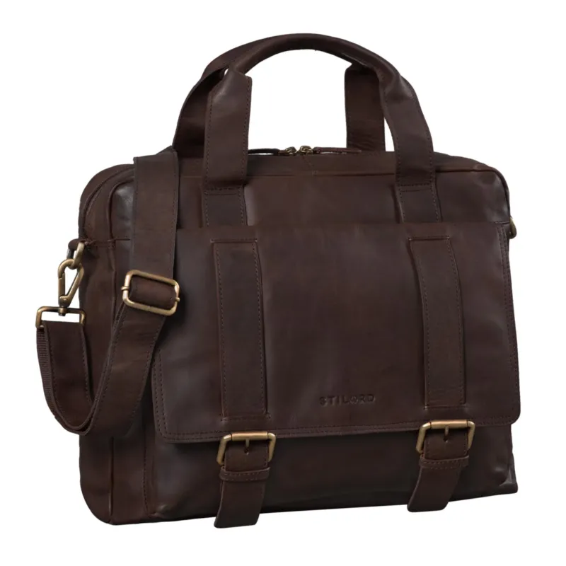 B-WARE "Jairo" Vintage Business Tasche Leder
