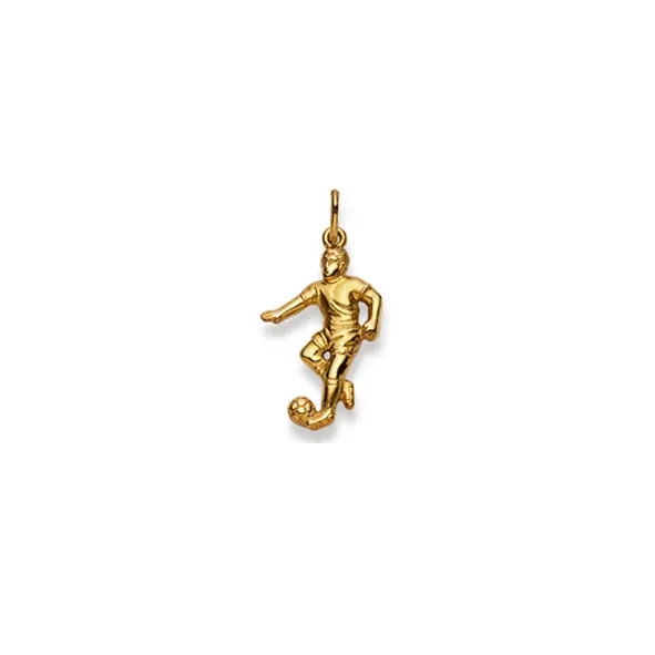 Anhänger Fussball aus 750 Gelbgold - 1156.08522/0001