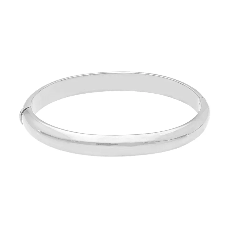 Armreif aus 18 Karat Weissgold 8 mm - 183584