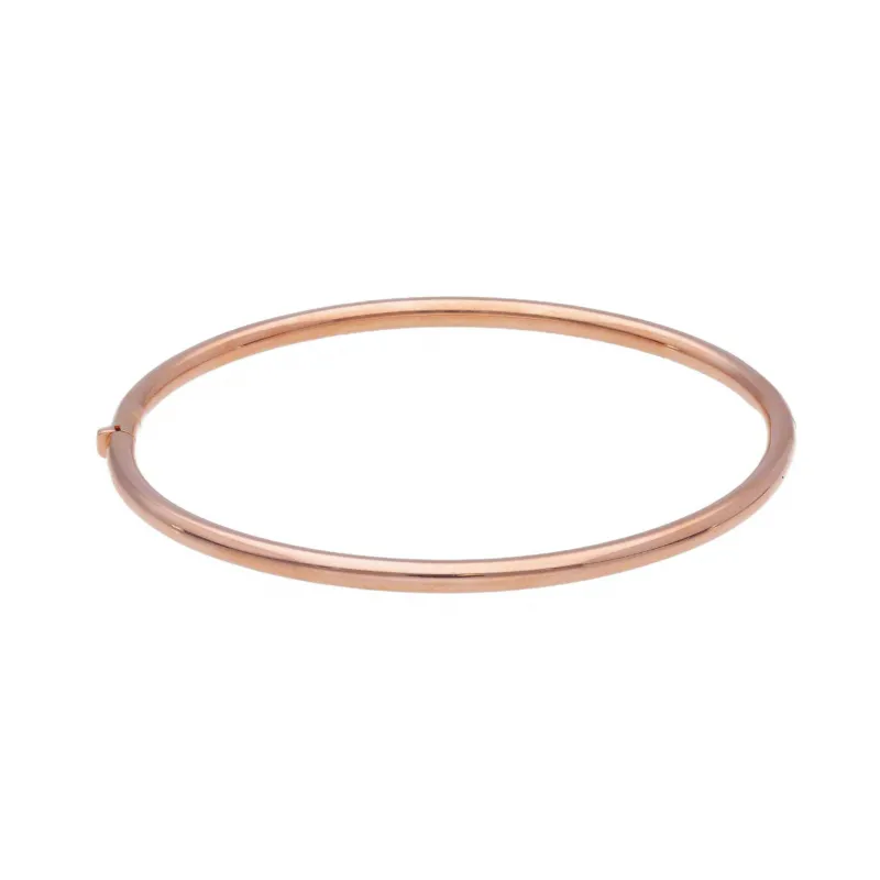 Armreif aus Roségold 750 Ø 3 mm, Durchmesser 60 mm - 167195