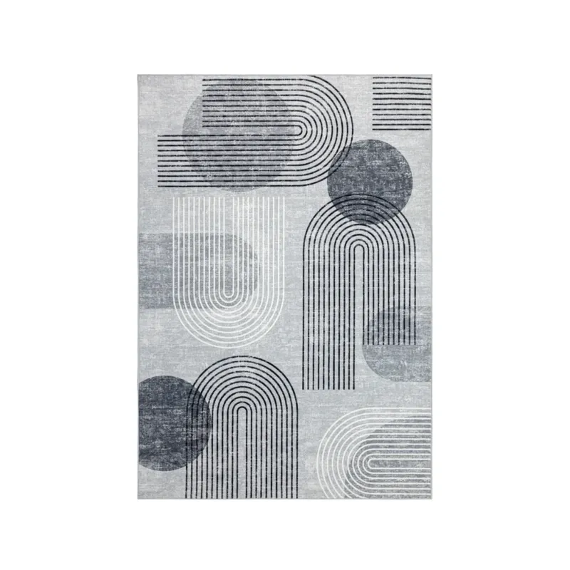 Teppich – Geometrisches Design, Moderner Look, Kurzflor Struktur, 230 x 330 cm - Visionary 126 | Kayoom