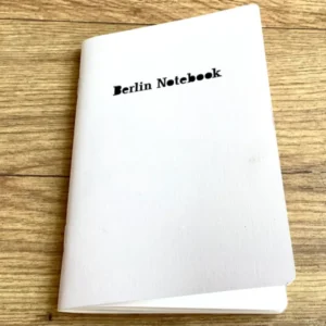 Berlin Notebook A6 undatierter Kalender 2.Quartal