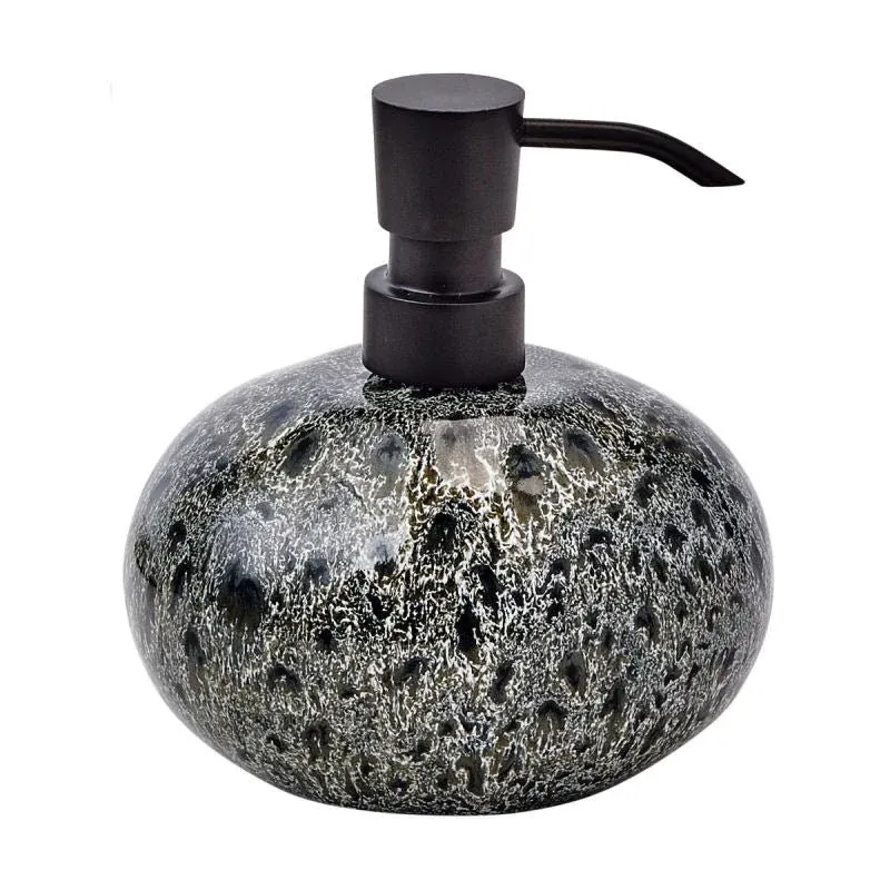 Black Olive Design Liquid Soap Dispenser - |VESIMI Design| Luxury and Rustic bathrooms online