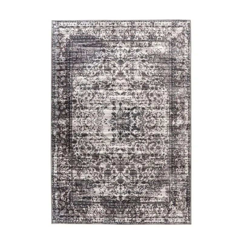 Teppich – Vintage Muster, Verblasster Effekt, Ornamentales Design, 80 x 150 cm - Saphira 500 | Kayoom