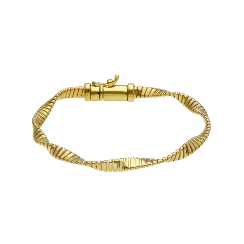 Flex-Armband aus 18 Karat Gelbgold 19 cm - 293818