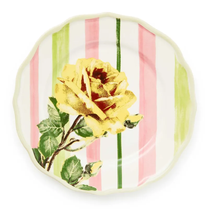 Garden Gala Salad Plate by MacKenzie - Childs - |VESIMI Design|