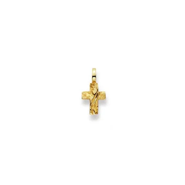 Gold-Classics Anhänger Kreuz 750 Gelbgold matt/poliert 10 x 8 mm - 1158.03170/0001
