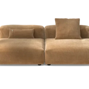 vetsak | Sofa Set 01 Large - Cord Velour - Camel | Modular Sofa | 3.5 Seater
