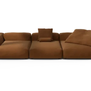 vetsak | Sofa Set 05 - Pebble - Sundried | Modular Sofa | 5 Seater | Big Sofa | Corner Sofa