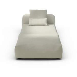 vetsak | Sofa Set 07 - Sun Lounger - Breeze - Ecru | Modular Sofa | 2 Seater | Daybed | Chaiselounge