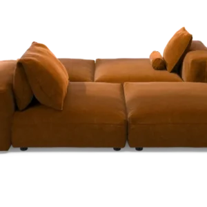 vetsak | Sofa Set 08 - Daybed - Suave - Honey | Modular Sofa | 6 Seater | Outdoor Island | Double lounger