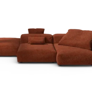 vetsak | Sofa Set 09 - The Island - Nub - Sienna | Modular Sofa | 7 Seater | Sofa Island