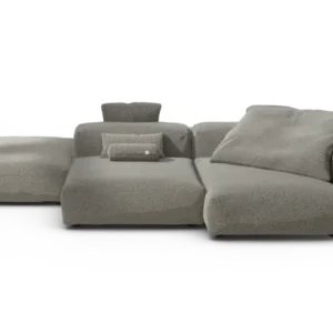 vetsak | Sofa Set 09 - The Island - Pebble - Platinum | Modular Sofa | 7 Seater | Sofa Island