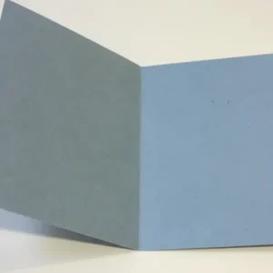 B6 Klappkarte Terra Denim Rössler 240g/m² - Polly Paper - Umweltfreundliche Schreibwaren
