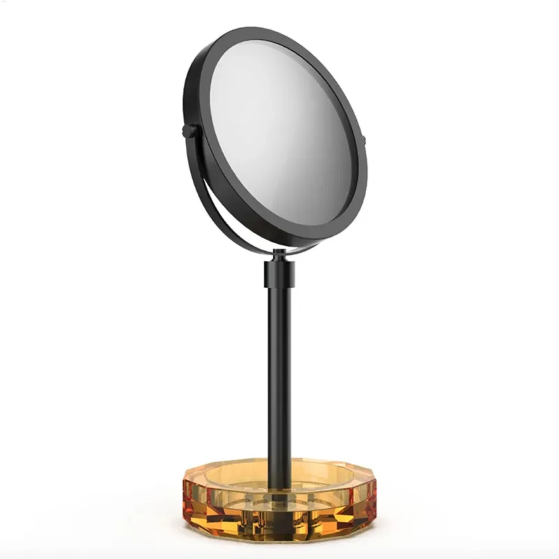 Kristall Collection Luxury Glass Mirror Amber / 5 Colors - |VESIMI Design|