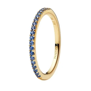 Pandora Blauer dünner Pavé-Ring - 162999C02