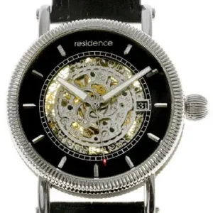 Residence Automatik Uhr Skelettwerk Schwarz – AS 9145
