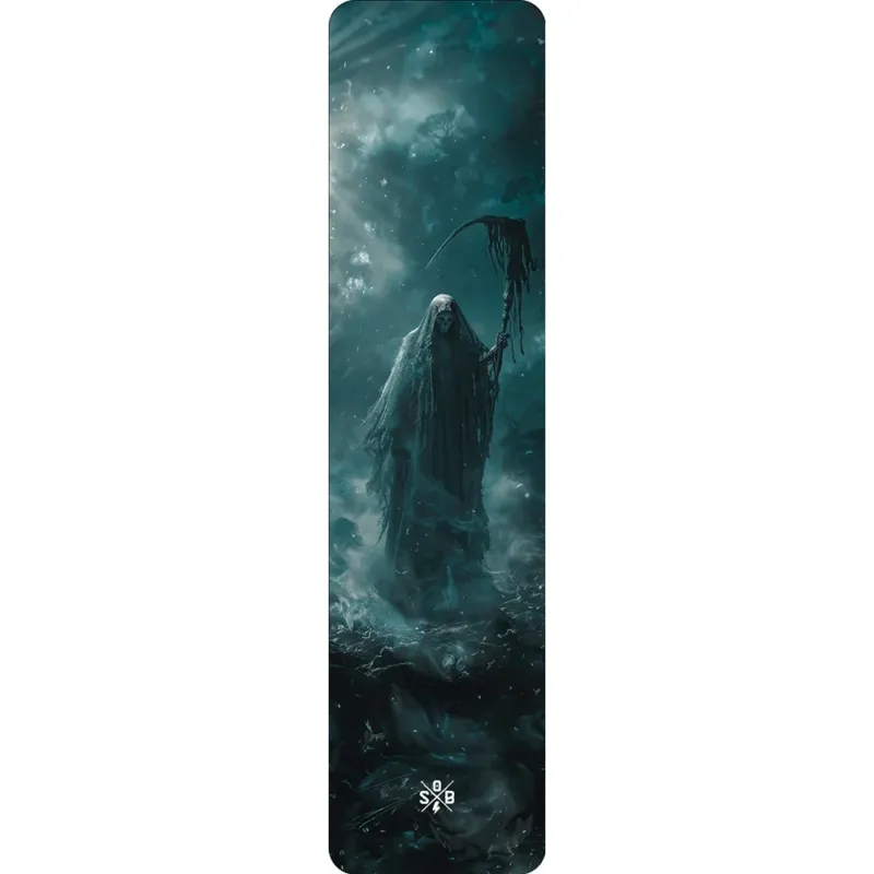 Sons of Battery® - E-MTB Brand & Community Folien & Sticker 60 cm x 14 cm Grim Reaper / Sensenmann - Akku Abdeckung Cover Universal / Schutzfolie / Unterrohr für alle E-Bikes auch Cube 750 wh oder 625 wh E-Bike-Community