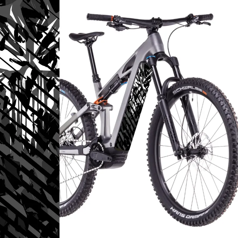Sons of Battery® - E-MTB Brand & Community Folien & Sticker 60 cm x 14 cm Totenkopf Cut - Akku Abdeckung Cover Sticker Universal / Schutzfolie / für alle E-Bikes E-Bike-Community