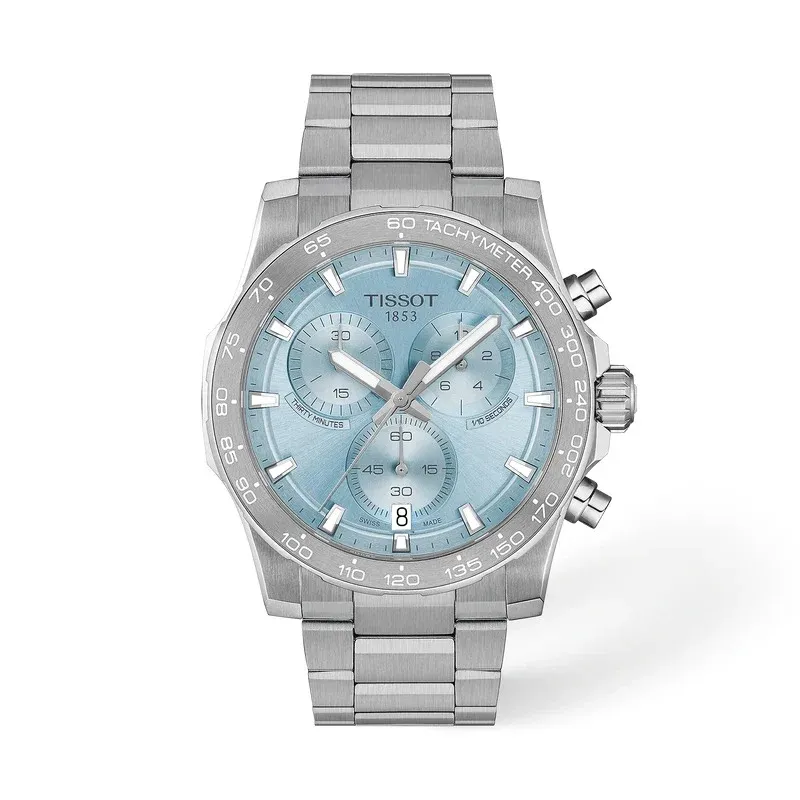 Tissot Supersport Chrono 42 mm Herrenuhr Eisblau - T125.417.11.351.00