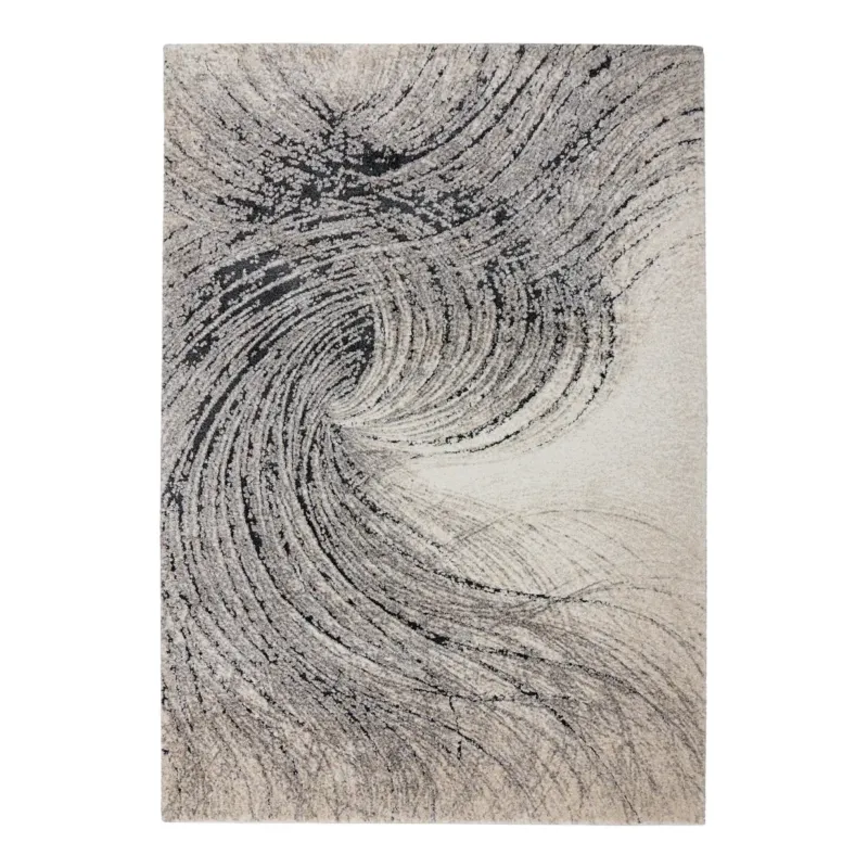 Teppich – Edle Grautöne, Weicher Kurzflor, Zeitlose Eleganz, 200 cm - Firenze 487 | Kayoom