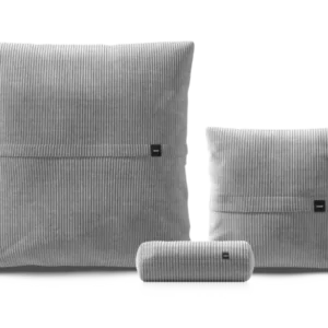 Pillow Set 2 - Cord Velour - Light Grey