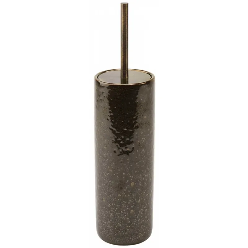 Vintage Bronze Bathroom Accessories - Toilet Brush Holder - |VESIMI Design| Luxury and Rustic bathrooms online